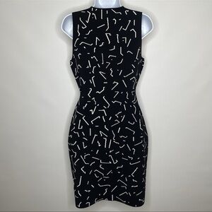 Alexander Wang Black Dress with White Accents